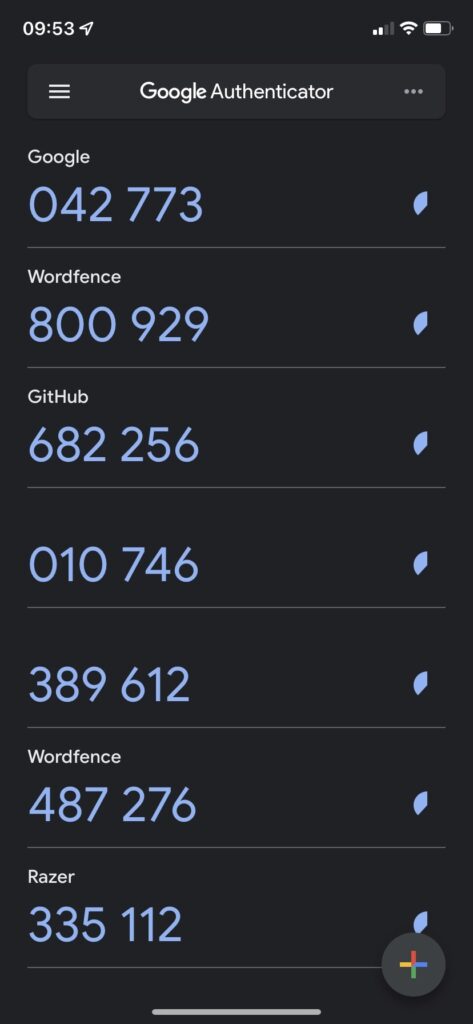 Google Authenticator-App für die 2-Schritt-Verifizierung